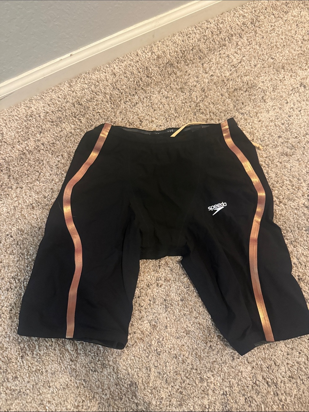 Speedo Fastskin LZR Racer Element Jammer – Black/Copper